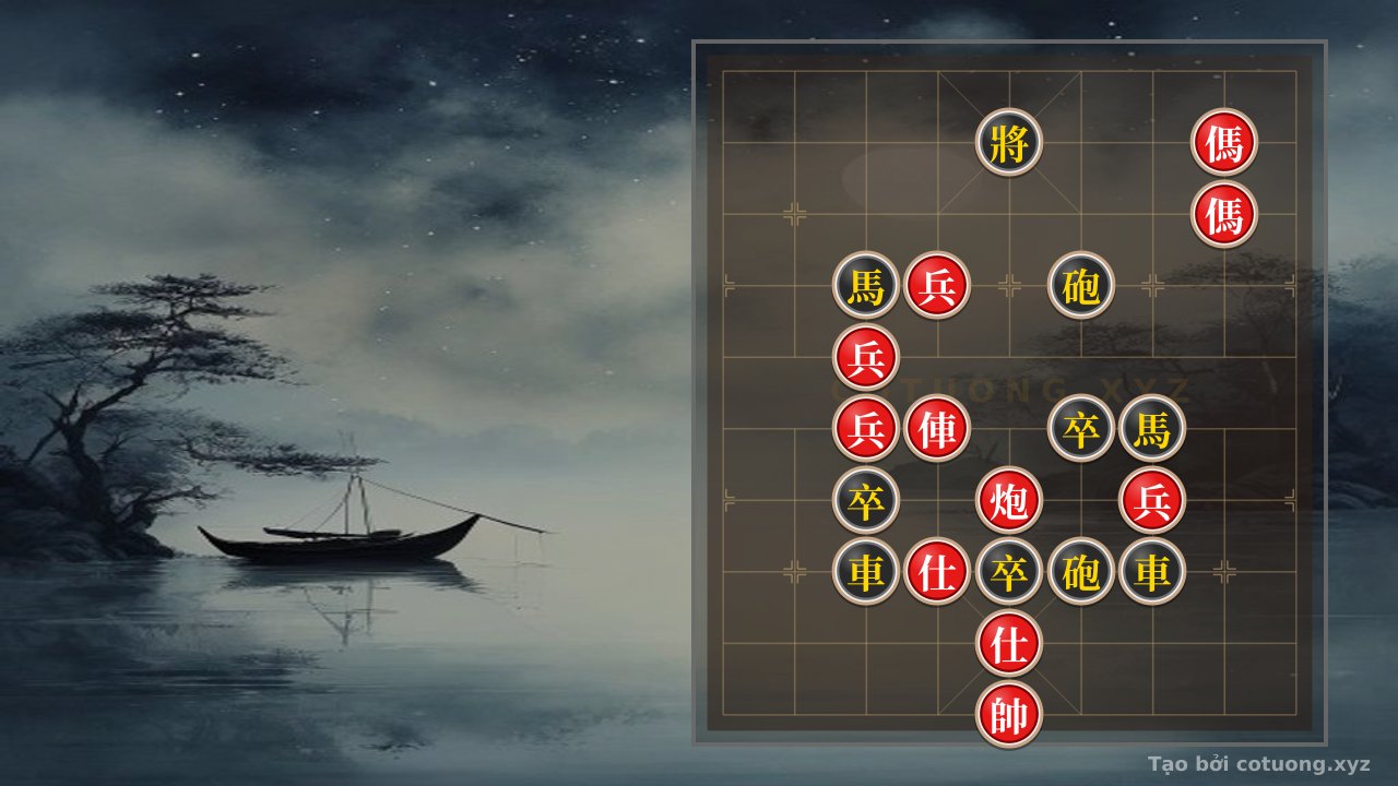 Thế cờ: Xiangqi Mastery: When 2 Rooks, 2 Cannons, and 4 Pawns Defeat 2 Rooks, 2 Cannons, and 3 Pawns — Cờ Tướng Online