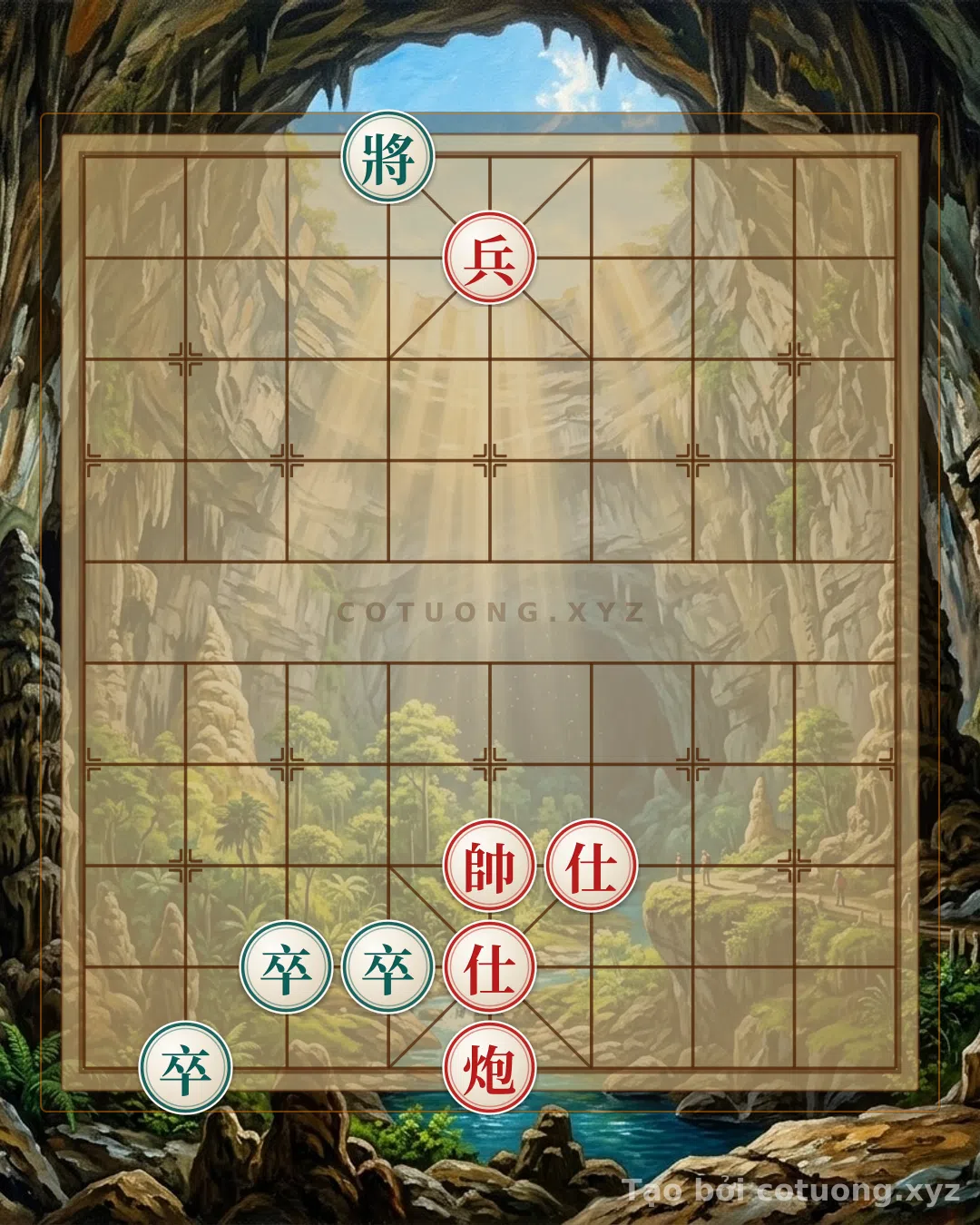 Thế cờ: Xiangqi Formation: 'Red Cannon' and 'Red Advisor' - A Lesson in Rhythm and Tactics — Cờ Tướng Online
