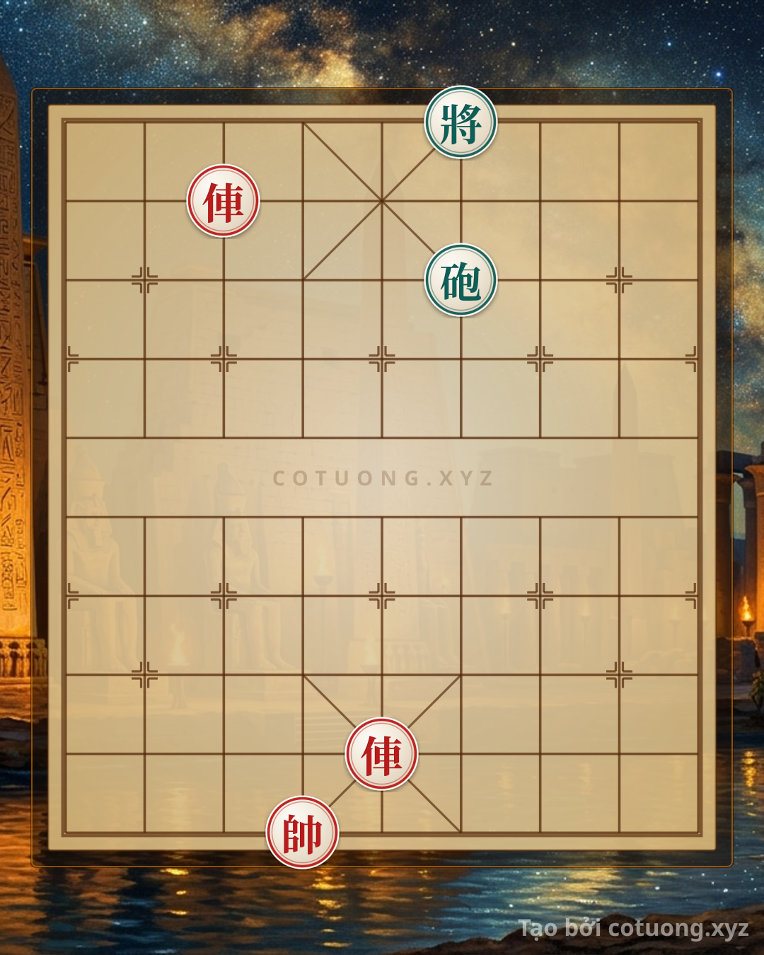 Challenge: Xiangqi Super Difficult: Red Chariot Surrounds, Black Cannon Saves - The Setup to Win - Can you solve it?