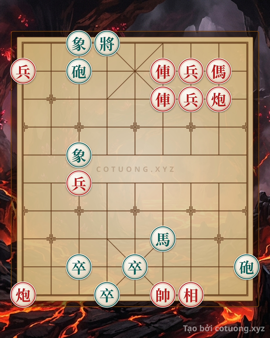 Challenge: Xiangqi Super Difficult: Unexpected Counterattack When Black Sacrifices the Elephant on File 3 - Double Horse Strategy Shatters Black's Defense - Can you solve it?