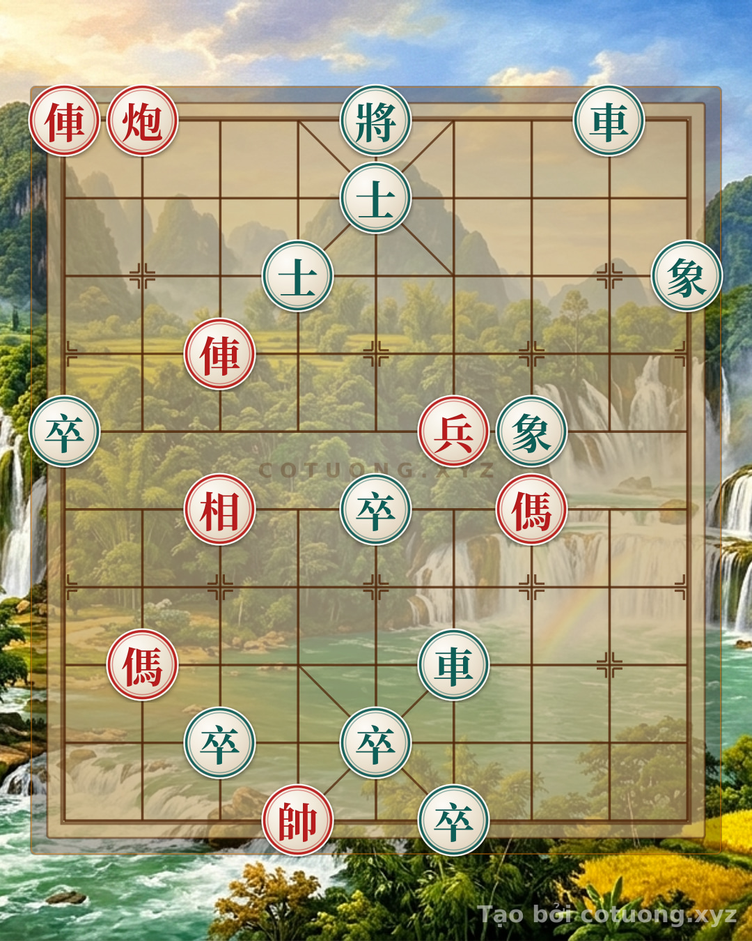 Thế cờ: Basic Xiangqi: Understanding the Red Side's Advantage in the Pawn Exchange and Rook Thrust — Cờ Tướng Online