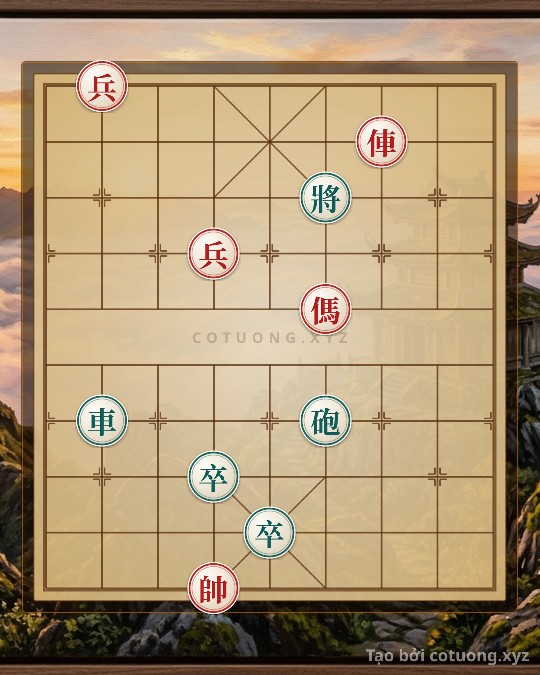 Challenge: Xiangqi Position: Black Rook Breaks the Pillar - Rare Counterattack Strategy - Can you solve it?