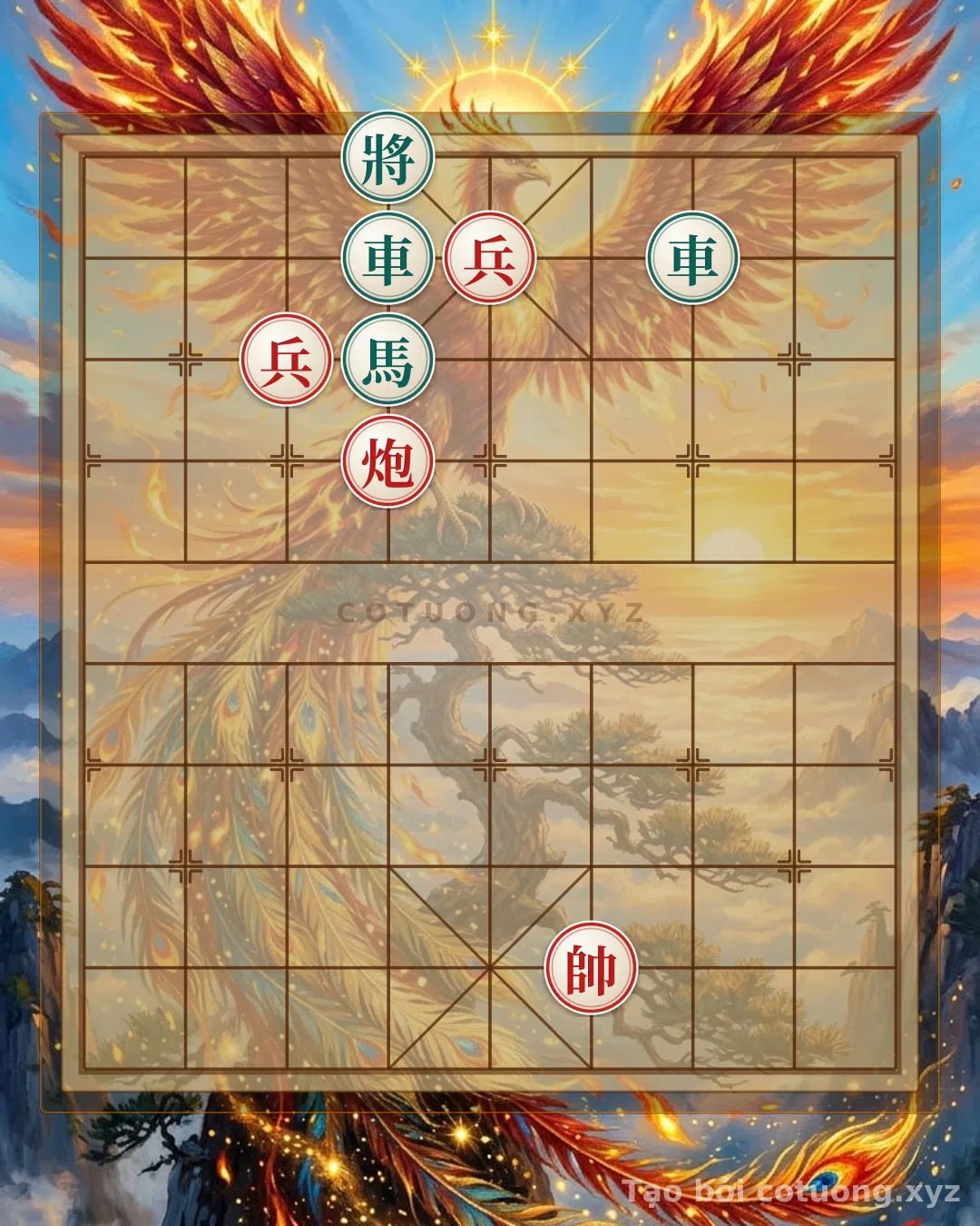 Thử Thách: Bí Ẩn Lộ 4: Cạm Bẫy Chết Người Trong Thế Cờ Tướng 'Song Xe Uống Rượu' - Bạn có thể giải được?