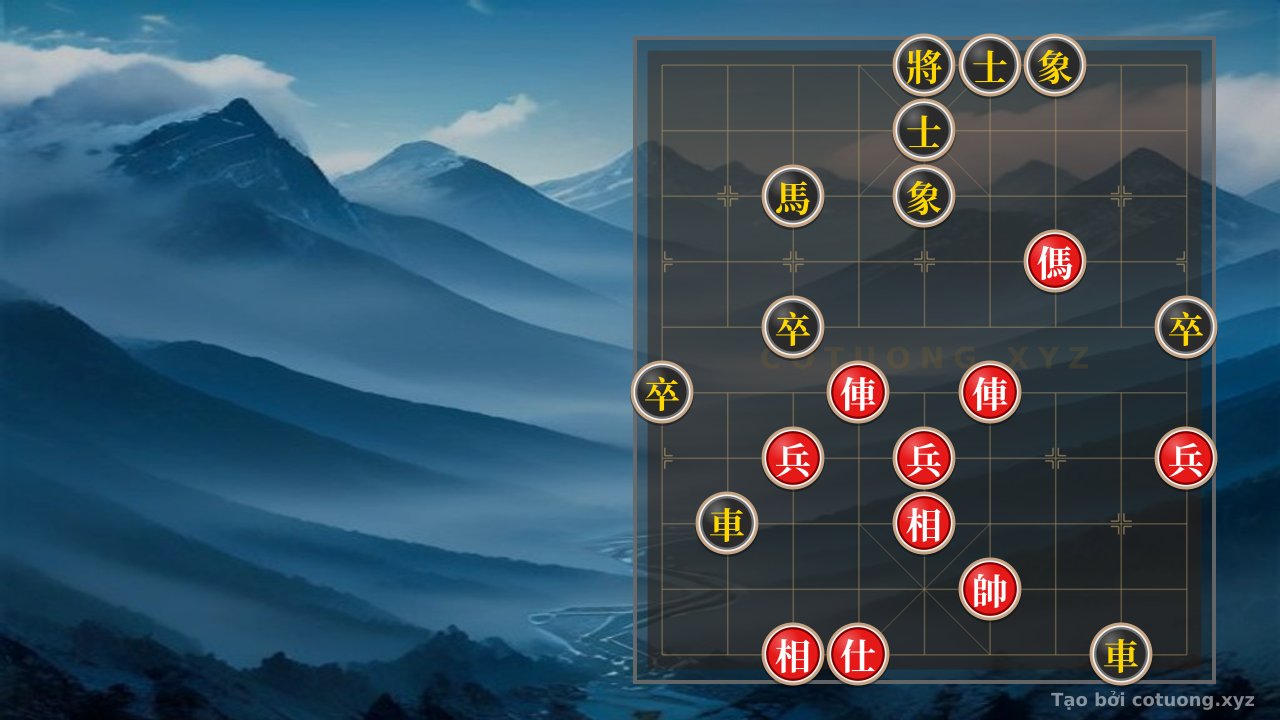 Thế cờ: The Xiangqi (Chinese Chess) World: Song Xe Ma vs. Song Xe Ma - Masterpiece of Strategic Play — Cờ Tướng Online