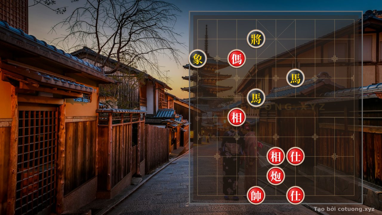 Thế cờ: The 'Red Horse Trap' Strategy - An Extremely Dangerous Xiangqi Script Like a Firecracker — Cờ Tướng Online