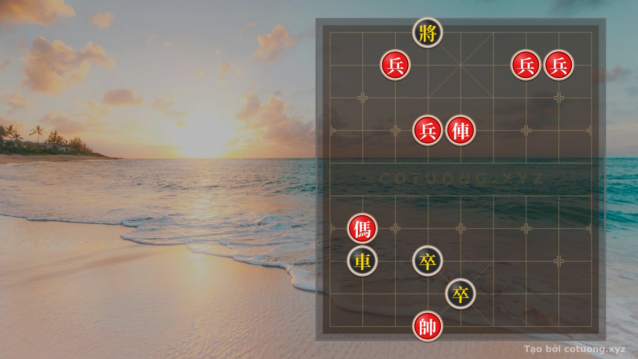 Thế cờ: Xiangqi Masterpiece: The 'Black Chariot Traps Red Horse' Strategy - How Red Counters to Defend — Cờ Tướng Online