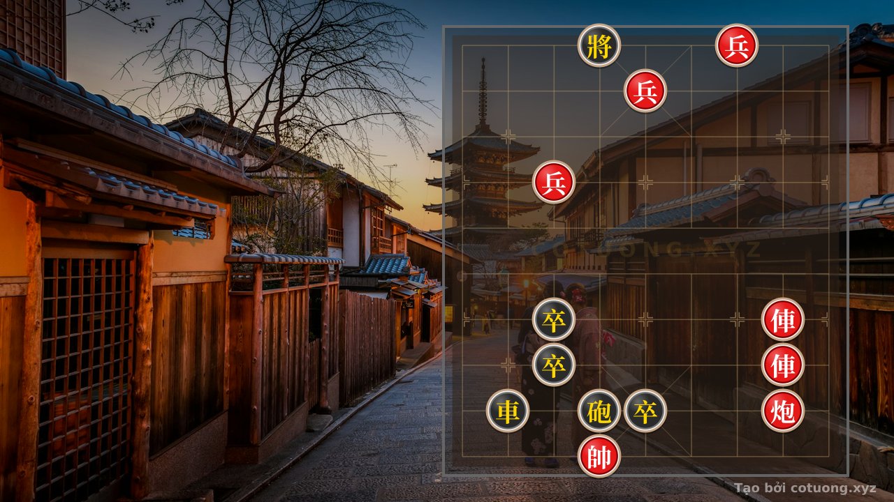 Thế cờ: Defensive Counterattack: The 3-Red Piece Attack with Rook and Cannon – Lessons from a Deadly Chessboard — Cờ Tướng Online