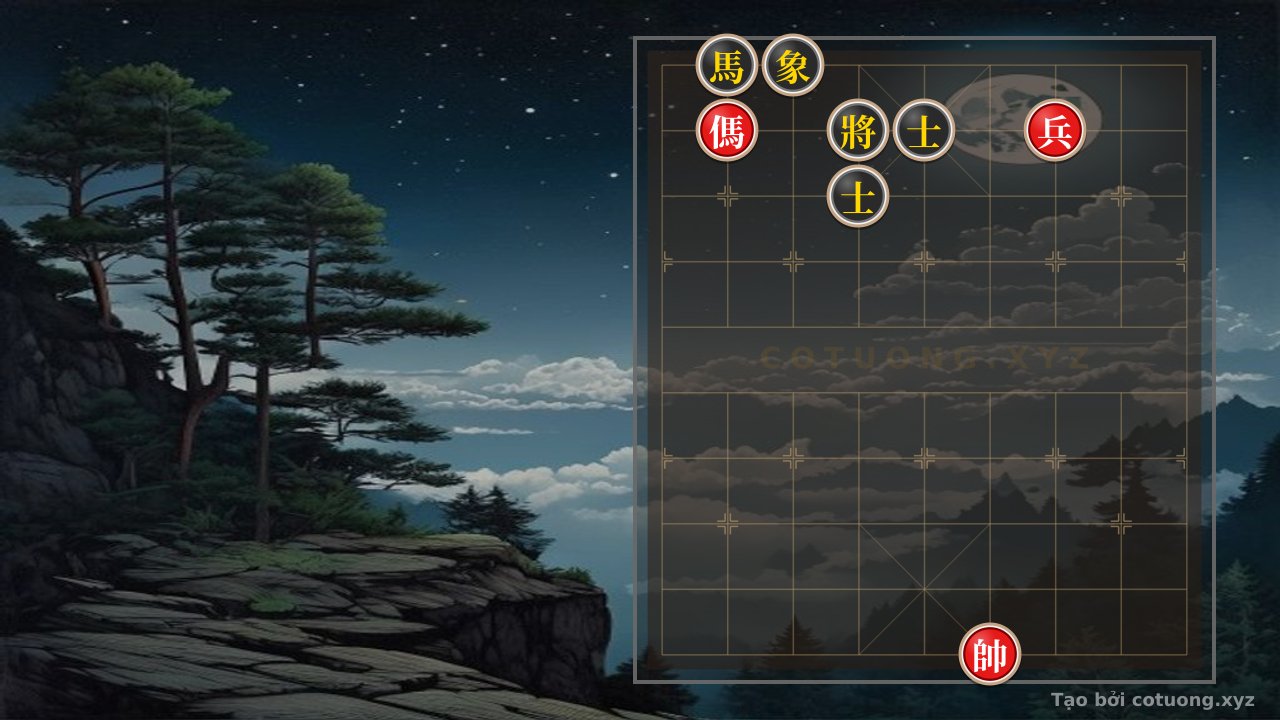 Thế cờ: OPENING: Red's Attack Like a Storm, Black's Escape Blocked! (Horse Road 10, General Road 4 – How to Read the Position for Beginners) — Cờ Tướng Online