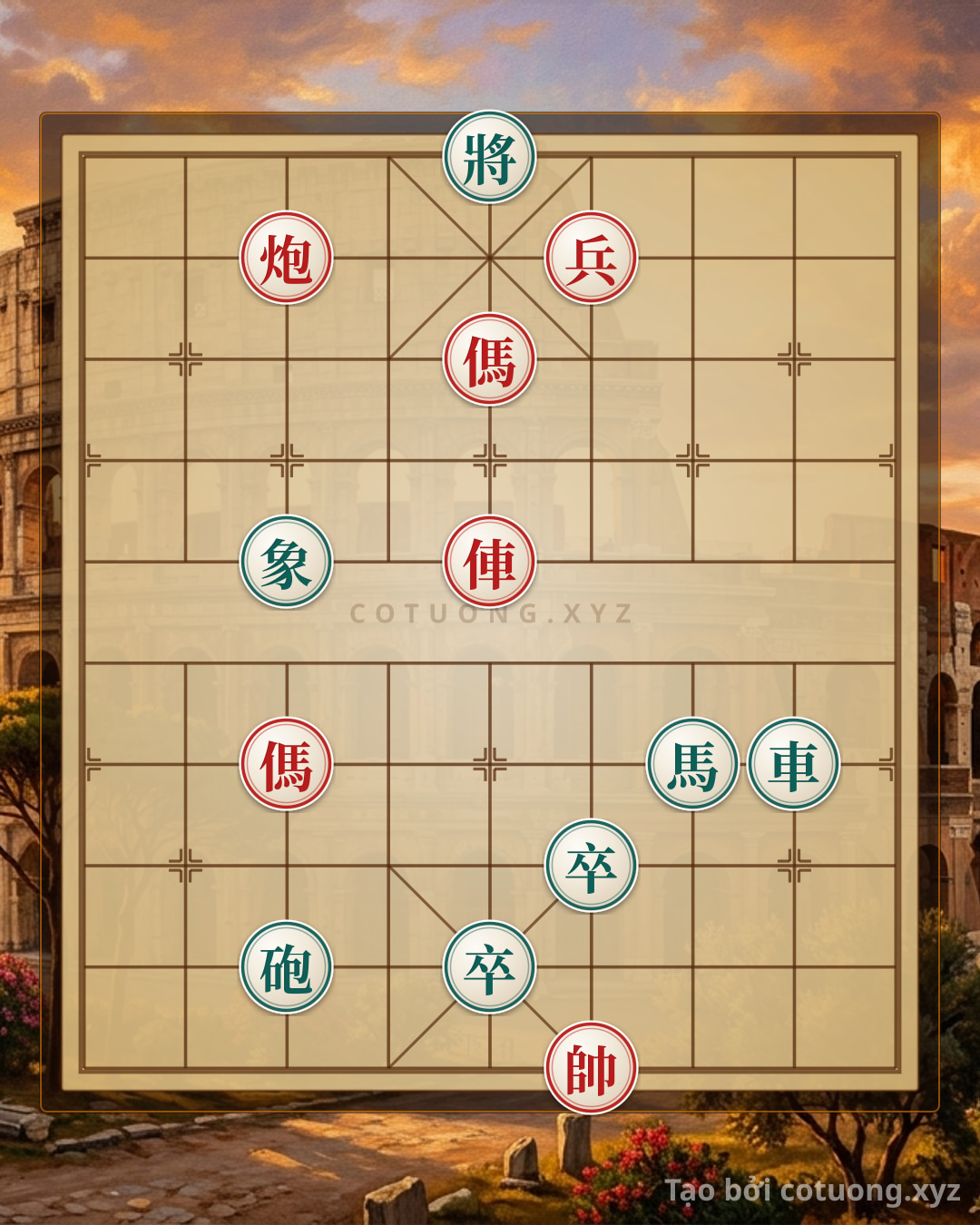 Challenge: Red General: Chaotic Breakthrough Tactics, Making Black Laugh in Defeat - Can you solve it?