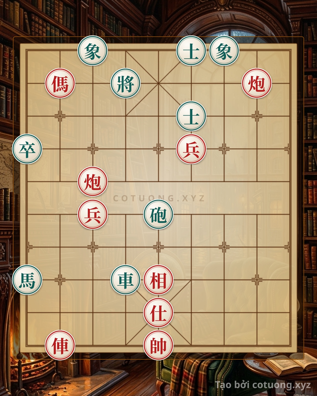 Challenge: Xiangqi Masterpiece: 'Red Tiger' Creative - Can you solve it?