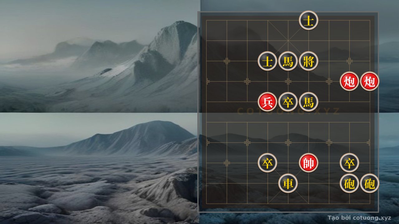 Thế cờ: Xiangqi: Mastering Defensive Tactics - Black Chariot Strikes Red Flag — Cờ Tướng Online