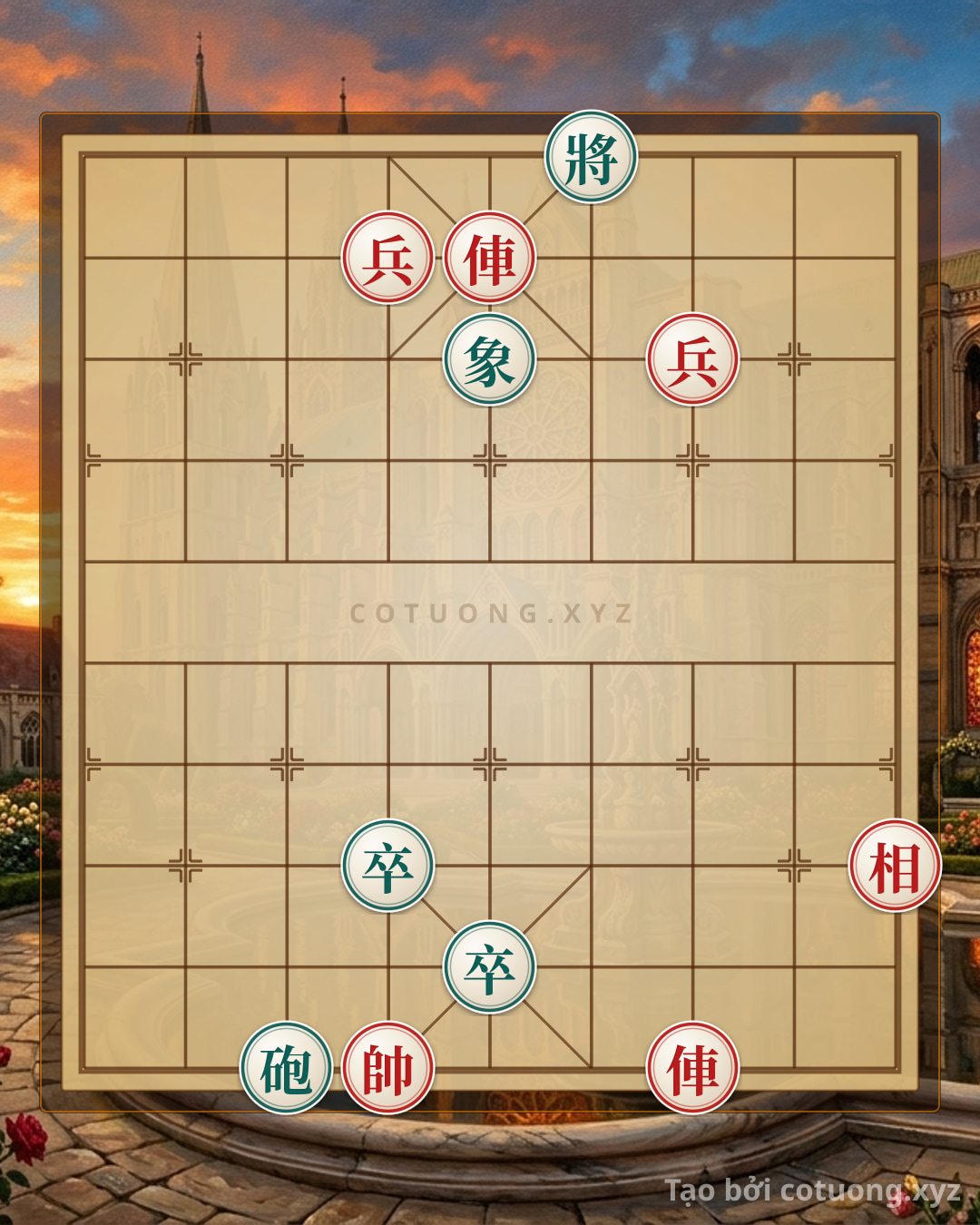 Challenge: Xiangqi: Red Breaks Through, Black Needs a Plan - Position 1c2b - Can you solve it?