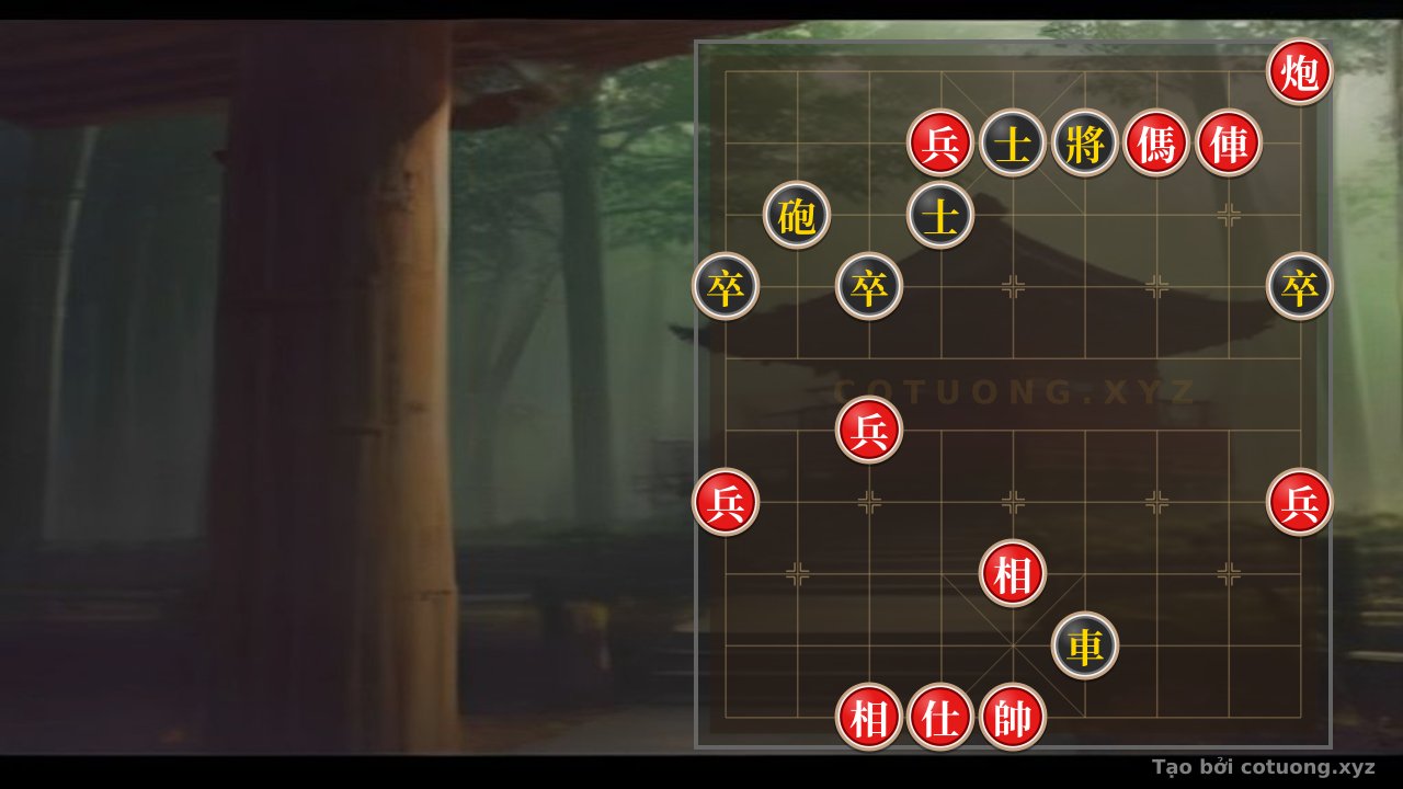 Thế cờ: The Secret of Red Cannon Road 1: The 'Empty Cannon' Strategy in the King's Position — Cờ Tướng Online