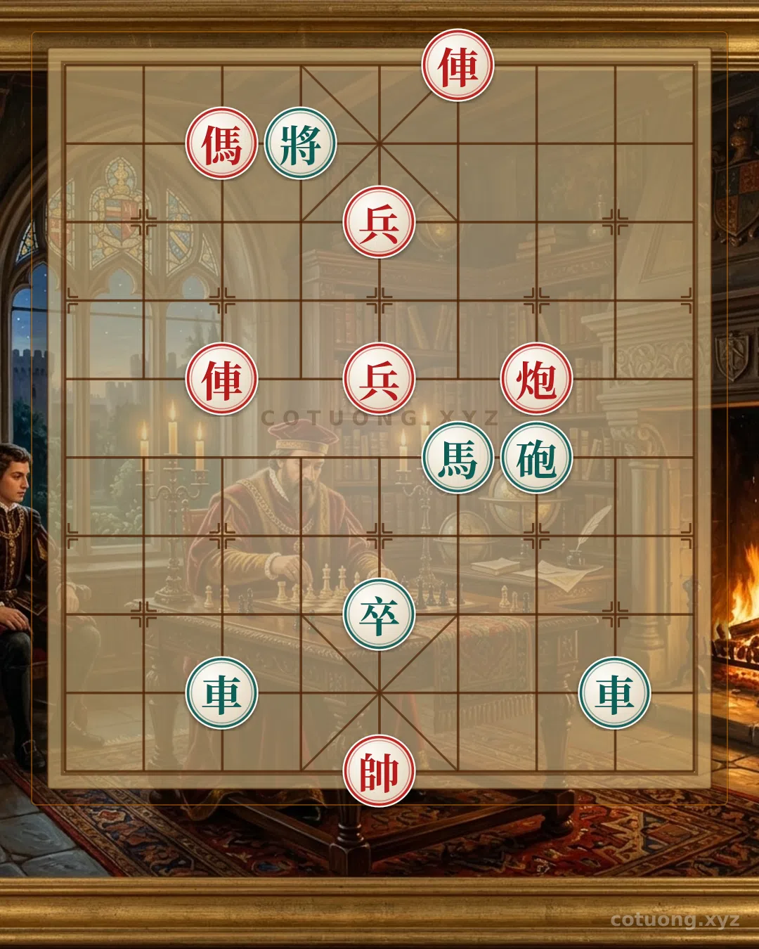 Challenge: The Black Dragon Trap: When the Red Chariot Dances in the Underwater Currents of the Black General - Can you solve it?