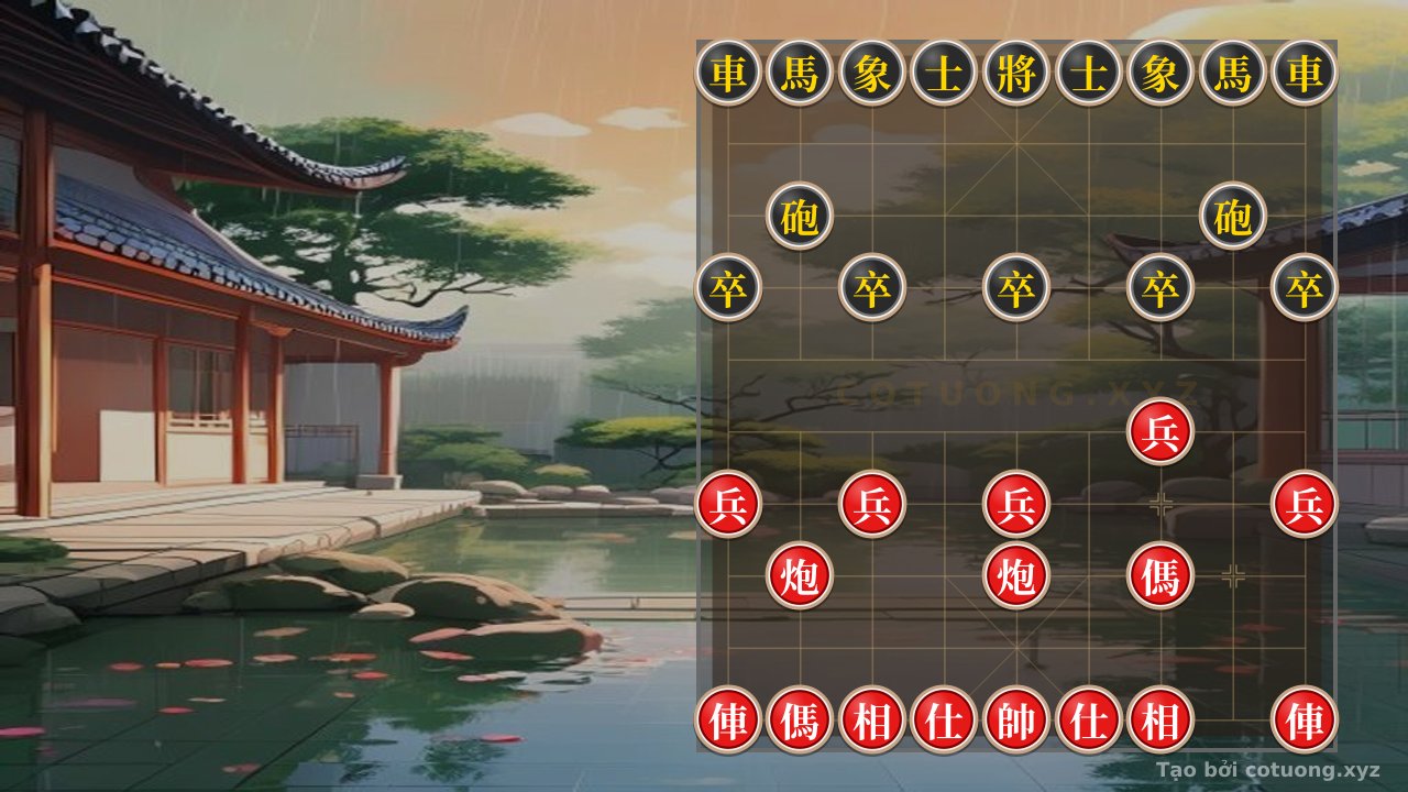 Thế cờ: Red Chariot Breaks Out of the Siege: Level 1/10 Breakthrough Strategy — Cờ Tướng Online