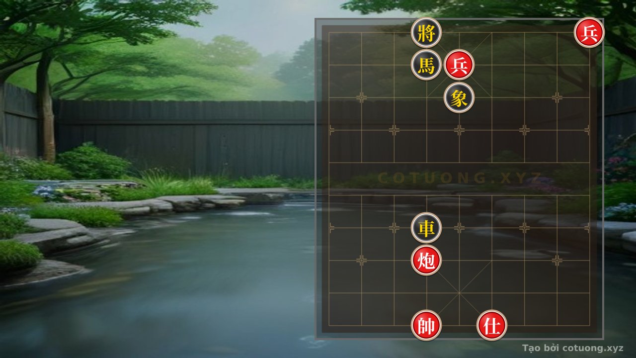 Thế cờ: Secret Formation: Red Cannon vs. Black Chariot, Savage Horse – Who Will Win? — Cờ Tướng Online