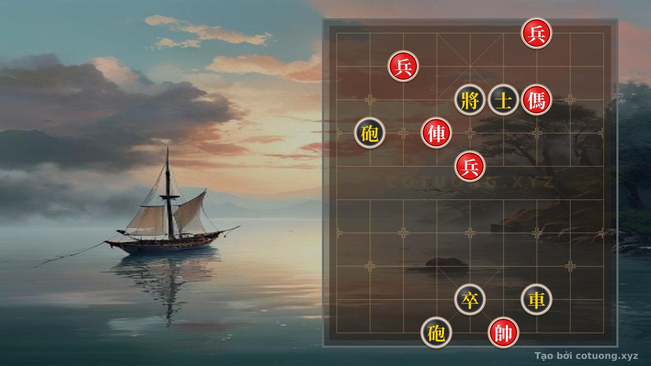 Thế cờ: Red Pawn Retreats to File 3, Row 10: A Highly Dangerous Counterattack Strategy for Beginners — Cờ Tướng Online