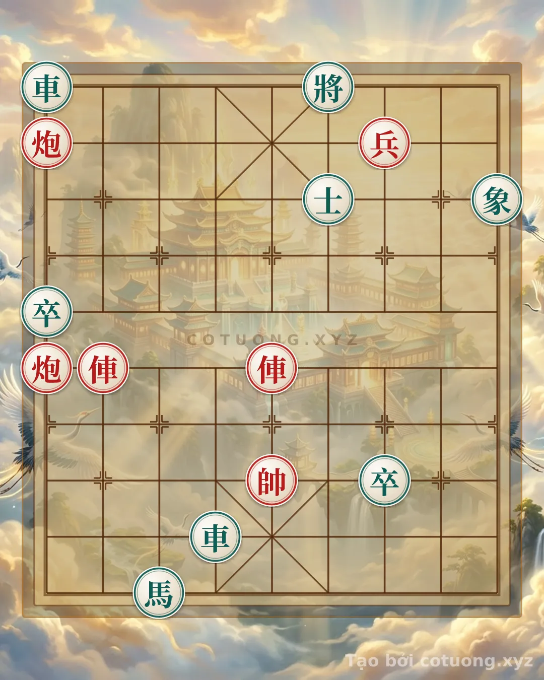 Thế cờ: Xiangqi Classic: When the Red Chariot Roars to Break the Siege - A 5-Game Bloodbath on the Chessboard — Cờ Tướng Online