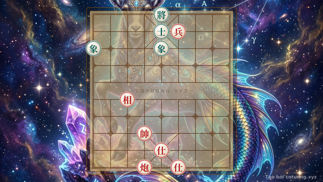 Thế cờ: Art of Attack in Xiangqi: The Explosive Formation of Cannon and Advisor — Cờ Tướng Online