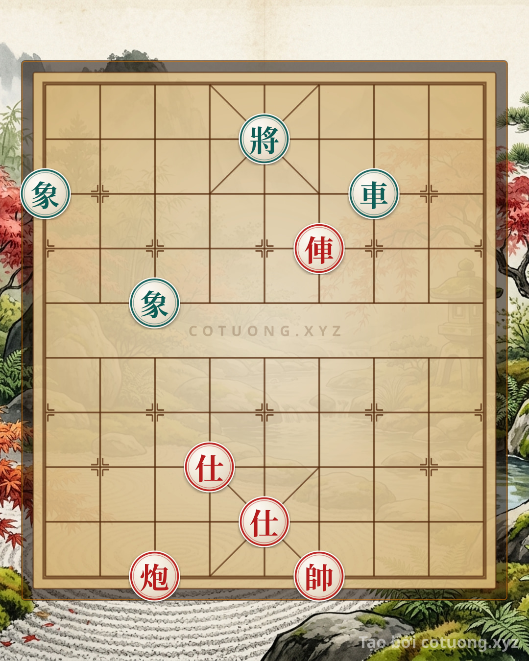 Challenge: Red Cannon's Cannon Strike: A Sudden Assault in Chinese Chess - Can you solve it?