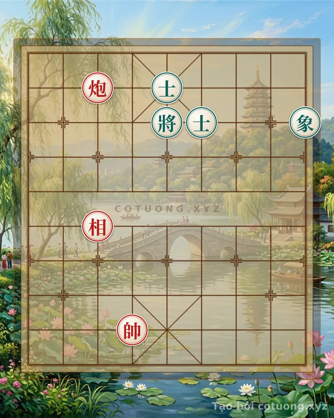 Challenge: The Fourteen-Piece Xiangqi Formation - Red Cannon Penetration with Black's Elephants Blocking: AI Master's Counterattack Strategy - Can you solve it?