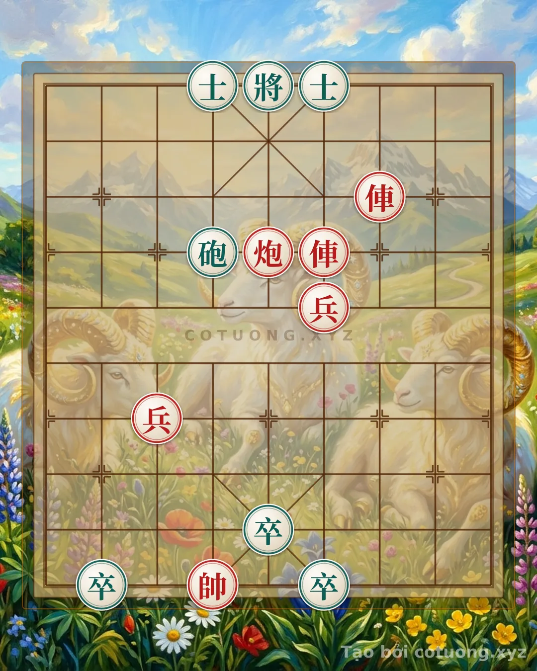 Thử Thách: Thế cờ 'Xích Bích' - Trận chiến giữa hai đại tướng: Đỏ và Đen - Bạn có thể giải được?