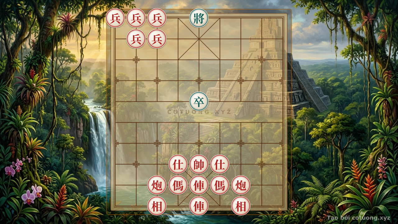 Thế cờ: Optimal Endgame Tactics in the Black Losing Position: Strong Defensive Strategies from a Weak Position — Cờ Tướng Online