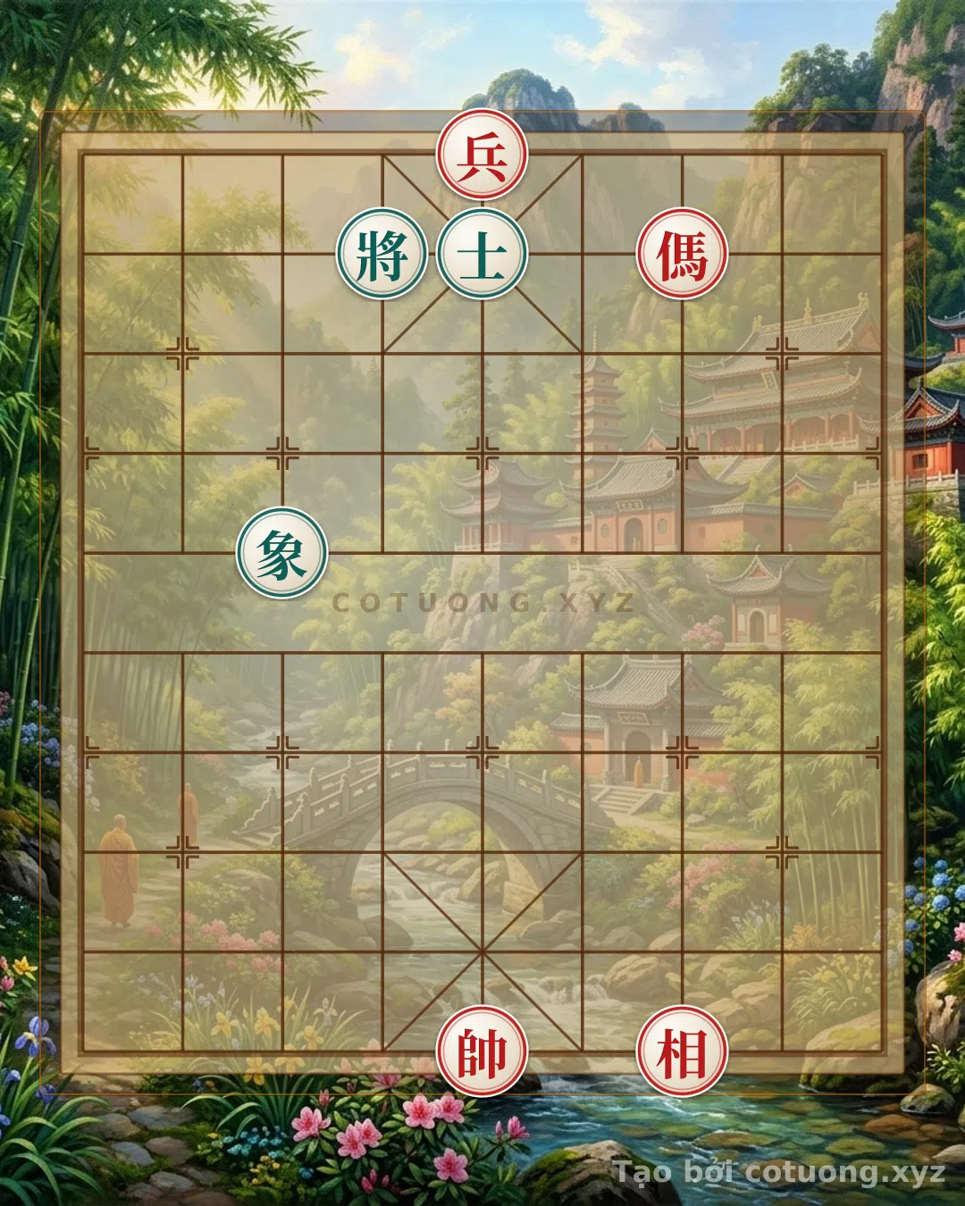 Thế cờ: Red First Advance: When the Pawn on File 5 Becomes the Emperor's Arrow, Black Can Be 'Nobody the Turnaround' Like This? — Cờ Tướng Online