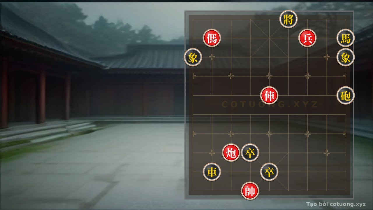 Thế cờ: Red General's Breakthrough: The Double Horse Legs Strategy in a Winning Battle — Cờ Tướng Online