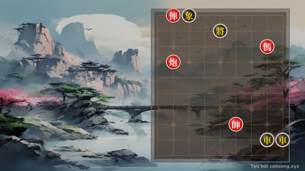 Thế cờ: 'The Rook's Gambit 8' - The Secret of a 6/10 Xiangqi Strategy: 