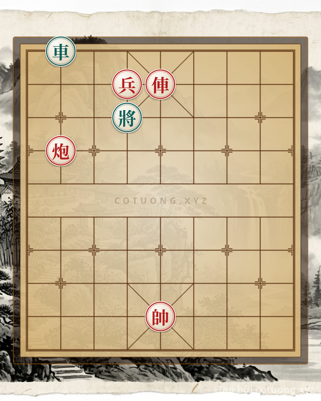 Challenge: Red General Chess: The Secret of the Red Chariot Breaking Out of the Black Cannon's Trap - Can you solve it?