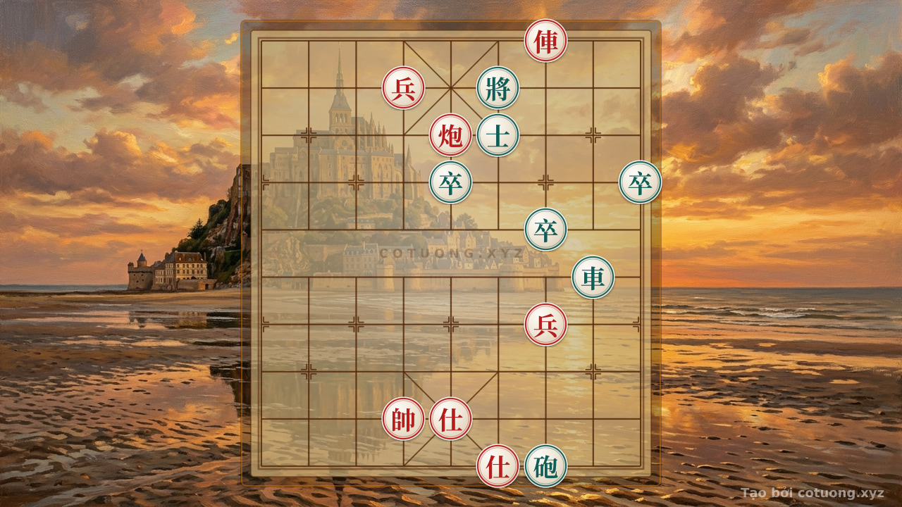 Thế cờ: Artistic Chess: Harmonious Coordination between Car and Cannon like a Symphony — Cờ Tướng Online