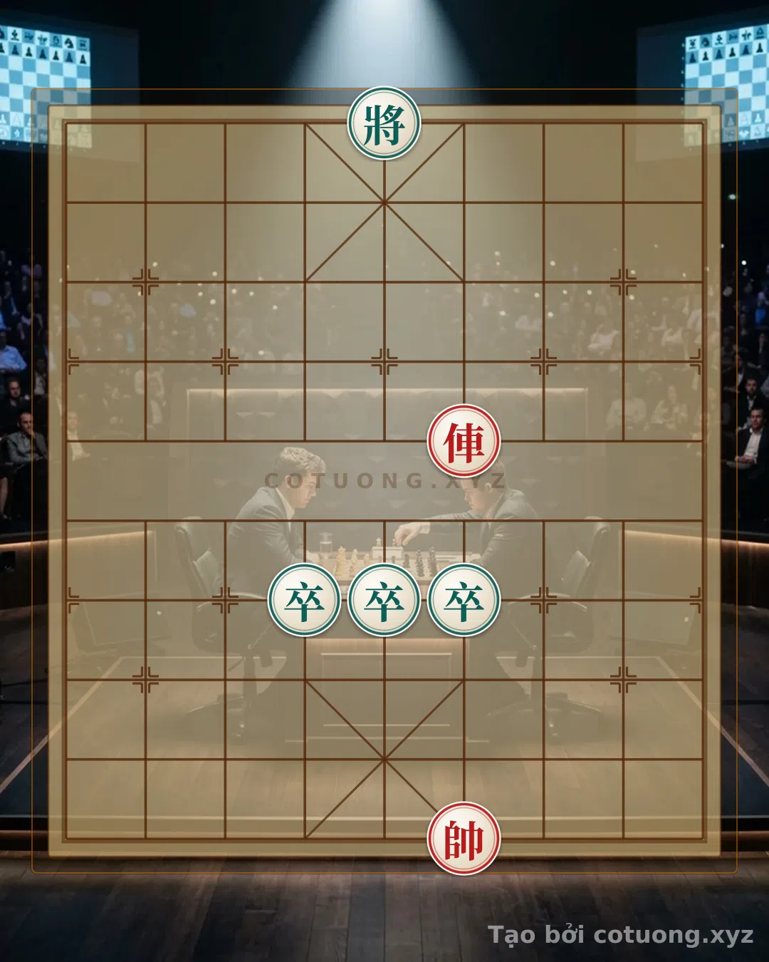 Thế cờ: Red Rook and Black Pawn: The 'Road 4 Rank 6' Strategy in Xiangqi — Cờ Tướng Online