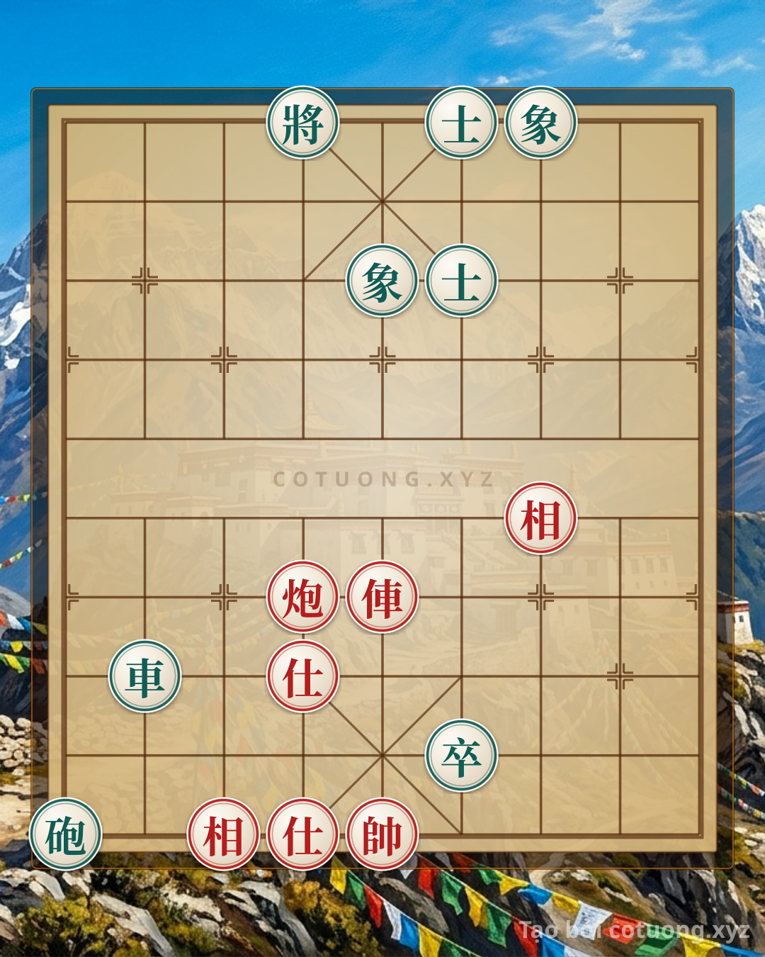 Challenge: Breaking the Black's Counterattack: The Art of Reverse-Engineering in Xiangqi - Can you solve it?