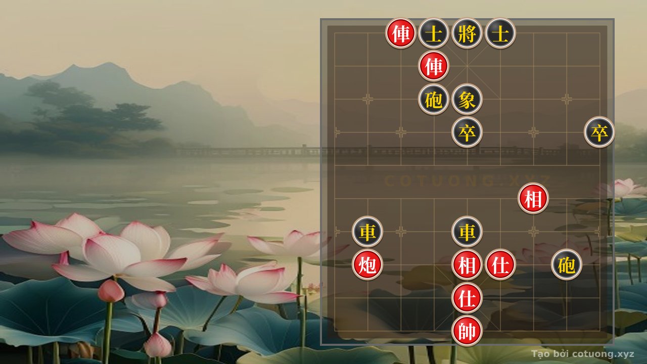 Thế cờ: Red God: Cannon Bombing - Analysis of the Xiangqi Opening Strategy — Cờ Tướng Online