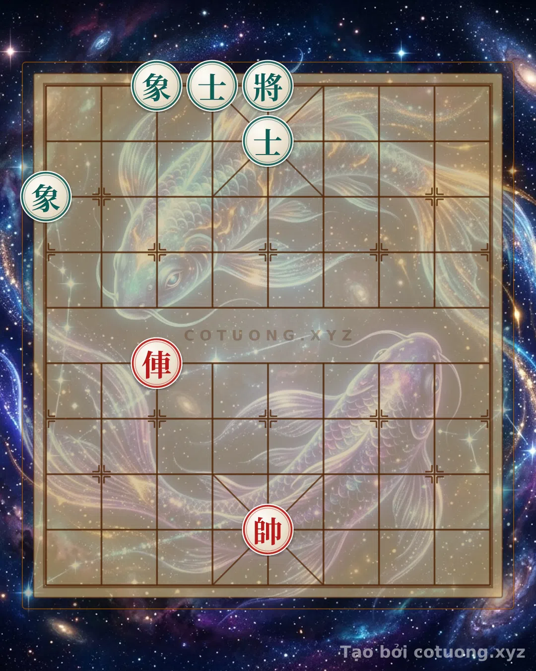 Thế cờ: The Xiangqi (Chinese Chess) Strategy: Rook's Double Attack on the Iron Fortress Defense — Cờ Tướng Online