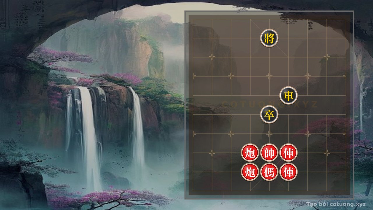 Thế cờ: Red Cannon Trap on File 6, Rank 3: The Deadly Move of the Black General — Cờ Tướng Online