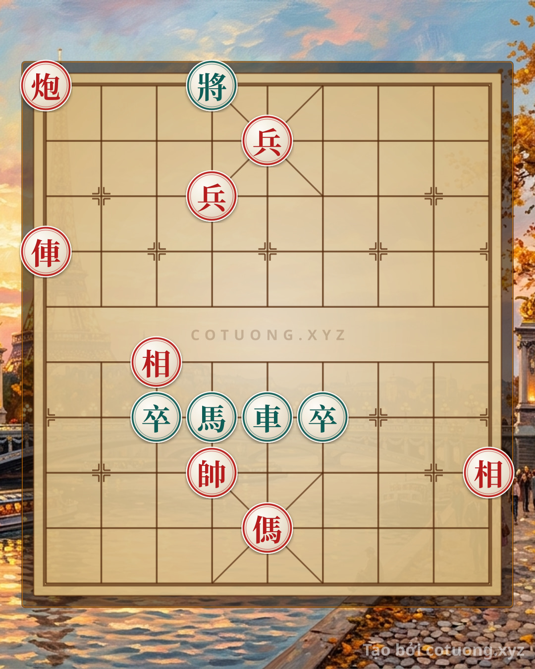 Challenge: Xiangqi: Evaluating the Red Cannon Position at 9th File, 10th Rank - Can you solve it?