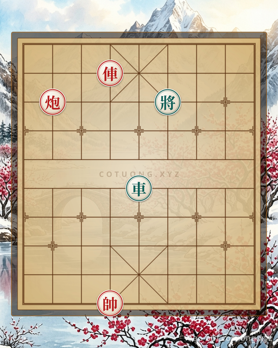 Challenge: Defensive Counterattack: Special Tactics for the Red Chariot at File 6, Rank 9 - Can you solve it?