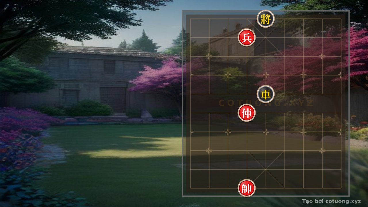 Thế cờ: Red General: Strategy to Defeat the Black Chariot in 3 Moves — Cờ Tướng Online