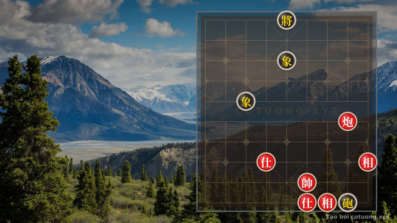 Thế cờ: Empty Cannon vs. General: A Life-and-Death Battle in Super Difficult Xiangqi — Cờ Tướng Online