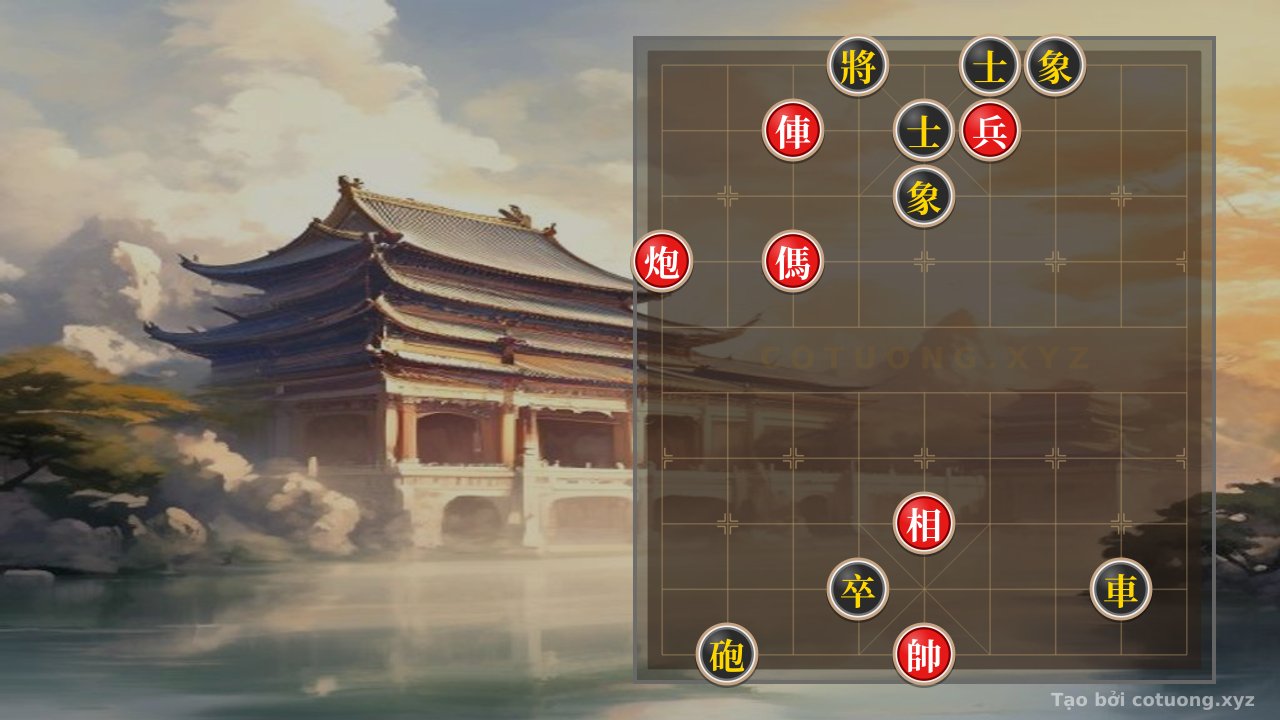 Thế cờ: EE05 Secret: The Ghost Chess Formation - When the Red Chariot Roars Across the River of Blood — Cờ Tướng Online
