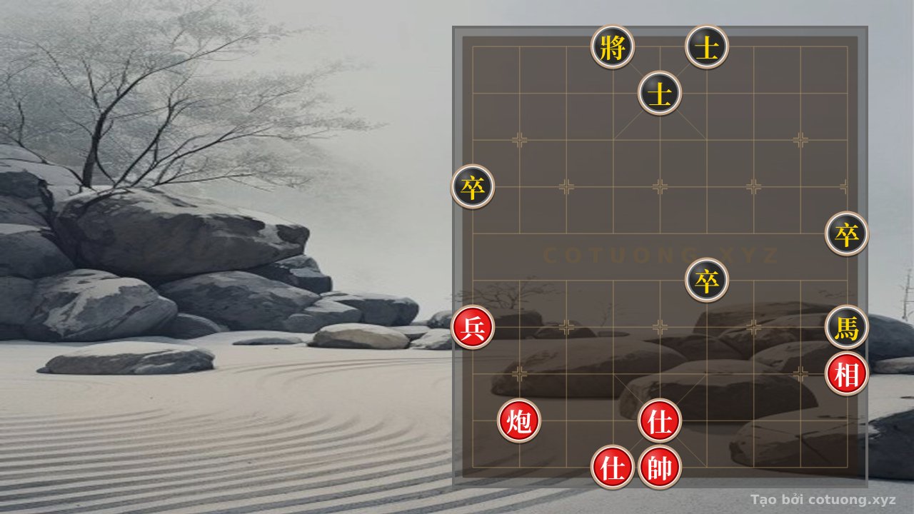 Thế cờ: Red General's Strategy: Mastering the Double Horse Formation — Cờ Tướng Online