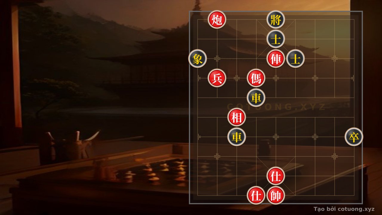 Thế cờ: Red Cannon on File 8: The Art of Checkmate from the First Move — Cờ Tướng Online