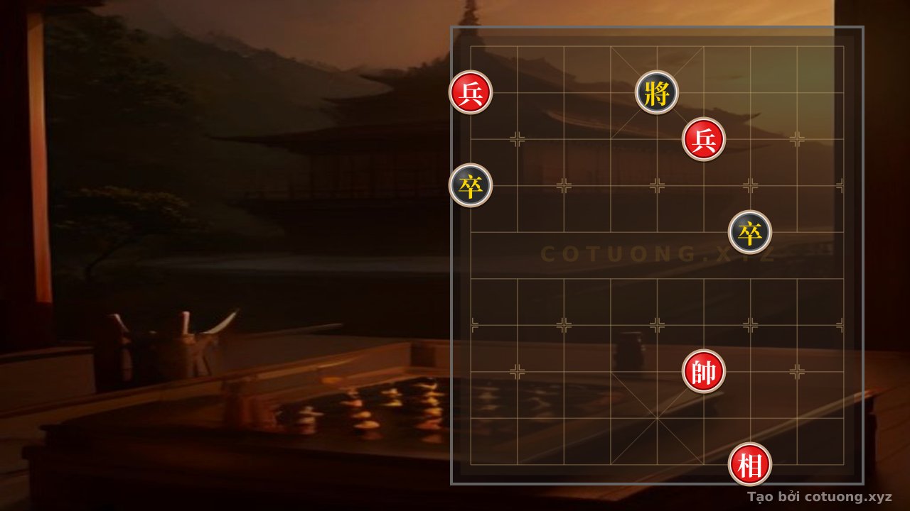 Thế cờ: The Mystery of the Xiangqi Board: Red Dominates, Black Struggles - Decoding the Decisive Move! — Cờ Tướng Online