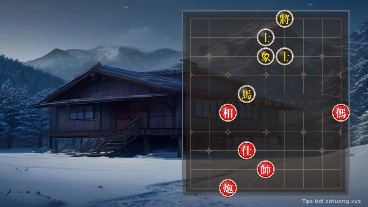 Thế cờ: Lightning Attack Strategy: Checkmate the Black General in 3 Moves — Cờ Tướng Online