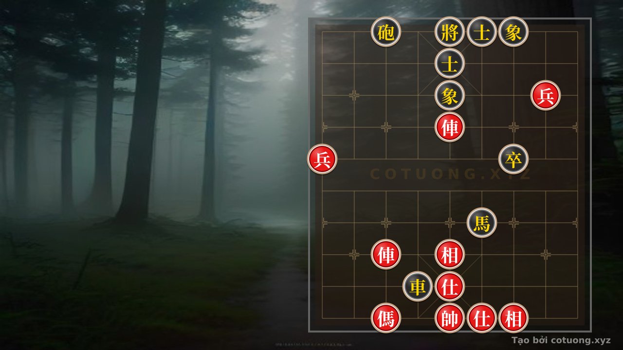 Thế cờ: Red General Chess: Mastering the 'Cannon Exposed 3' Strategy - Ultimate Tactical Guide — Cờ Tướng Online