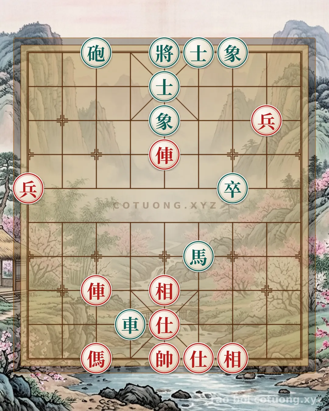 Thử Thách: Cờ Tướng Đỏ: Bí Kíp Chiến Thắng Từ Thế 'Pháo Lộ 3' - Hướng Dẫn Chiến Thuật Cực Kỳ - Bạn có thể giải được?