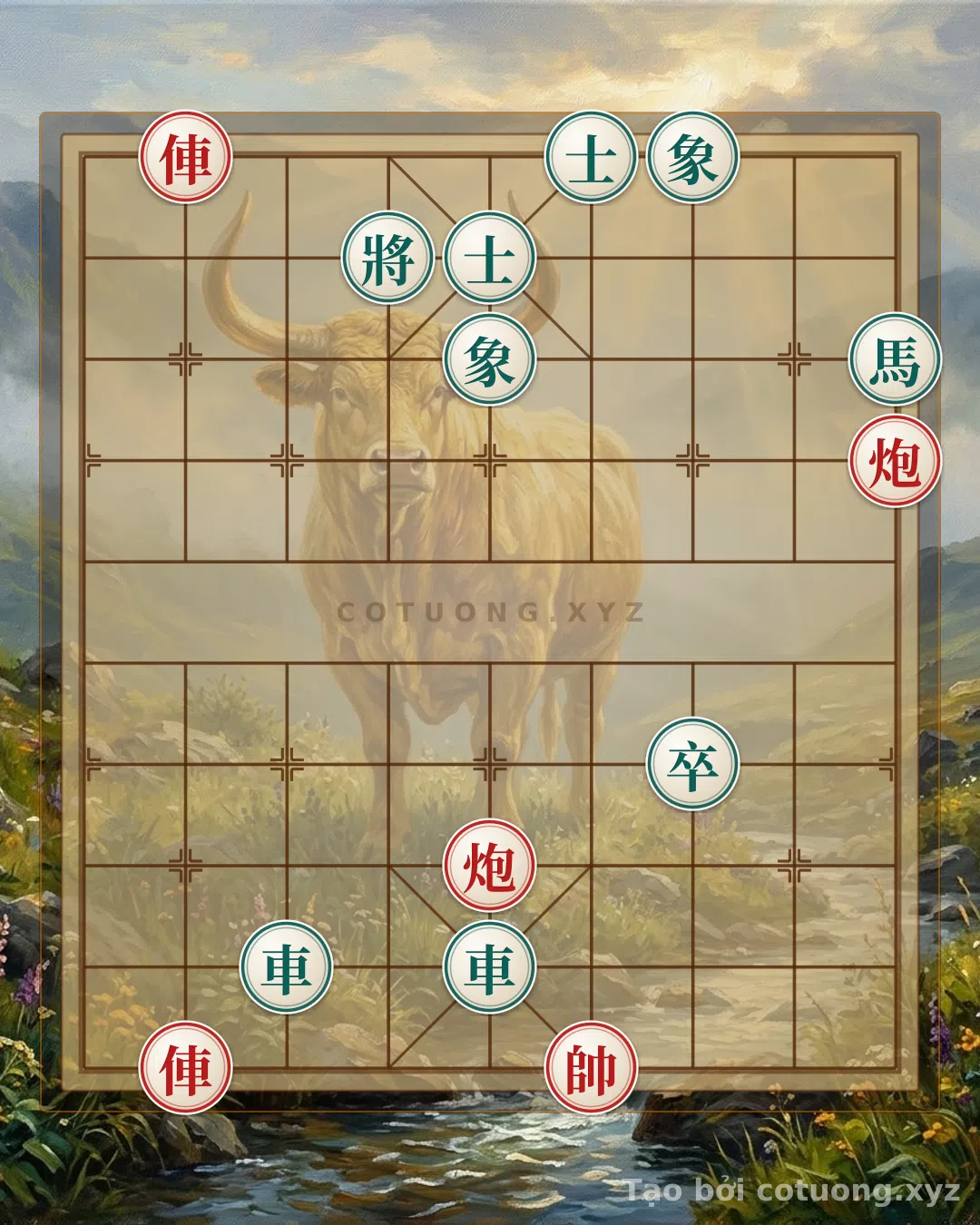 Thử Thách: Cờ Tướng: Chiến Thuật Kiên Cường Bên Đen Trong Thế Trận 'Xe Đỏ Lộ 8 Hàng 10' - Bạn có thể giải được?