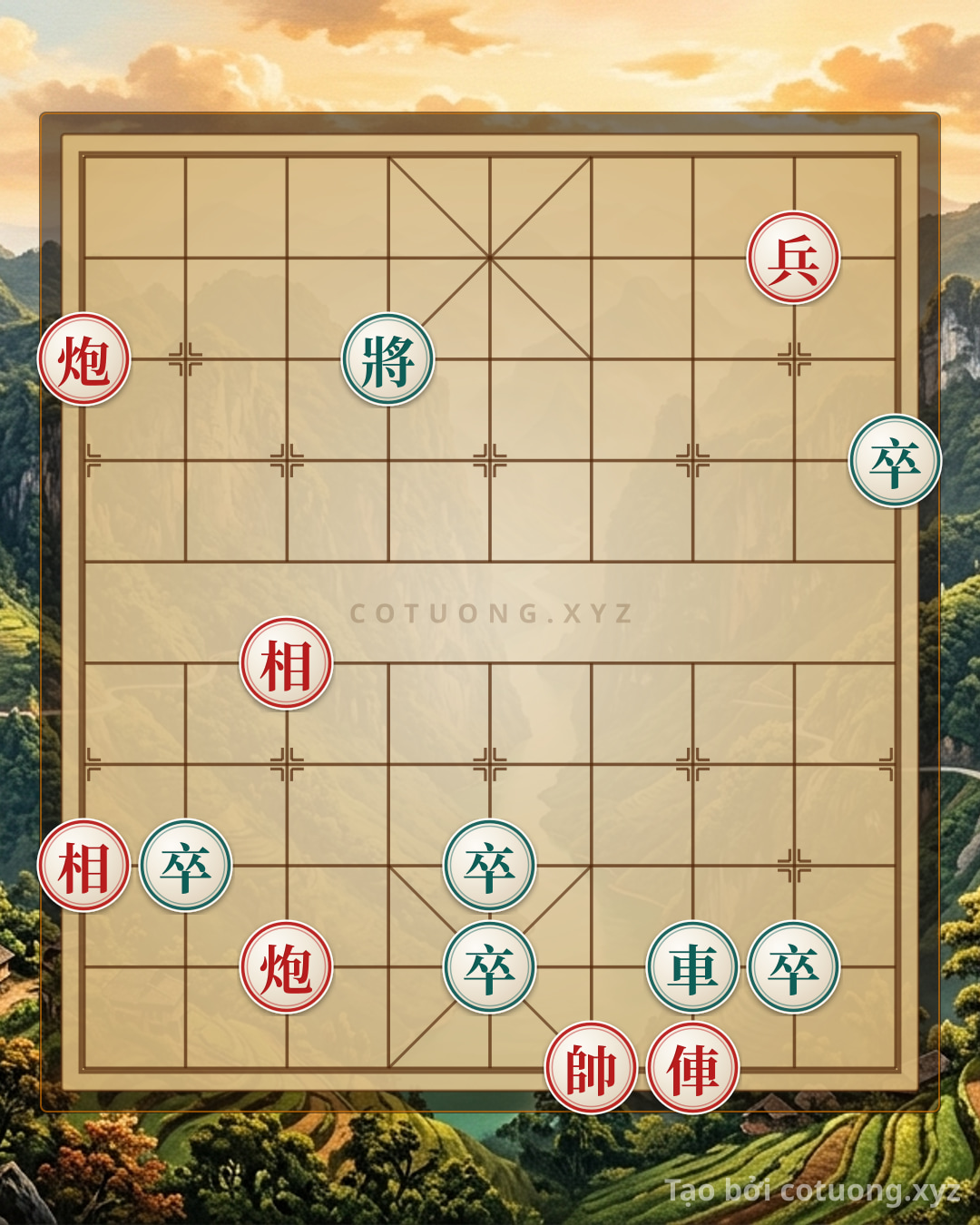 Challenge: Xiangqi (Chinese Chess): The 'Black Chariot Thrust' Opening - Survival Tips for the Red Player - Can you solve it?
